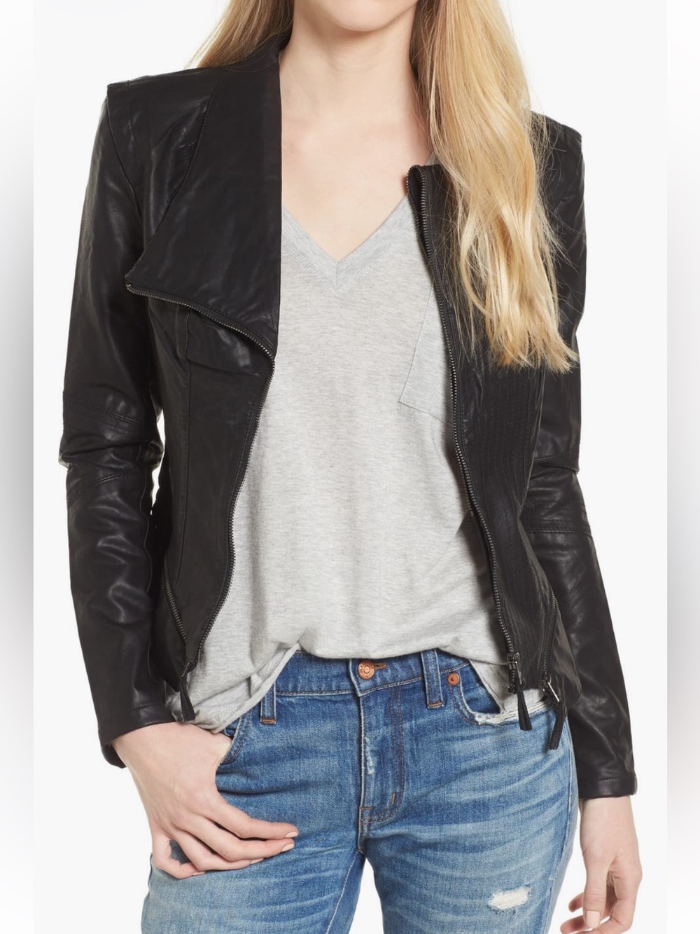 Women Leather Jacket
